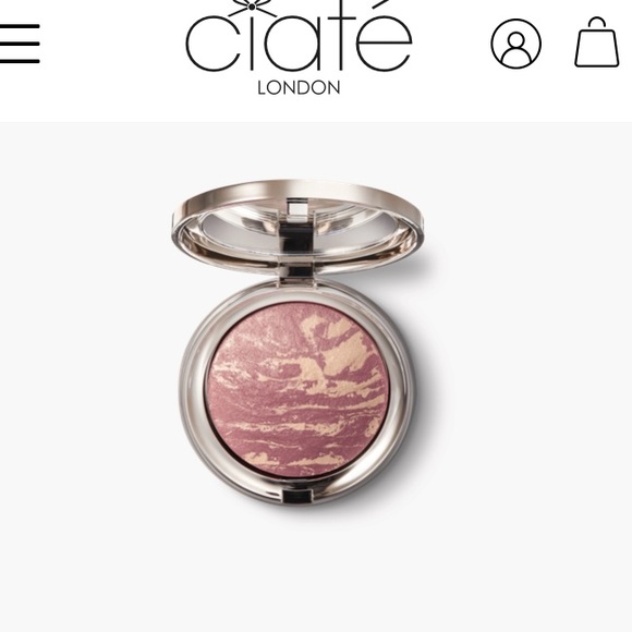 MARBLED LIGHT ILLUMINATING BLUSH IN COLOR ‘BURNT’ BY BRAND CIATE - Picture 8 of 8